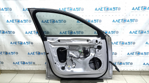 Дверь в сборе передняя левая Audi A4 B9 17-19 серебро LZ7G, keyless