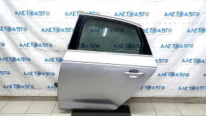 Двері в зборі задні ліві Audi A4 B9 17-19 срібло LZ7G, keyless