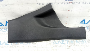 Накладка порога задняя правая Ford Fusion mk5 17-20 черная, царапины