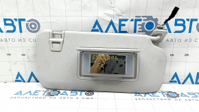 Козирок правий Ford Escape MK4 21-22 сірий, без гачка, під підсвічування