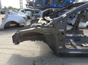 Чверть передня ліва Ford Fusion mk5 13-20 plug-in на кузові, графіт