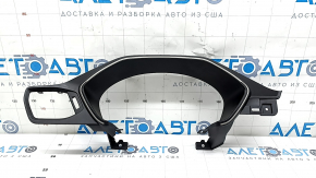 Накладка щитка приладів Ford Escape MK4 20-22 чорна, без нижньої частини, зламане кріплення