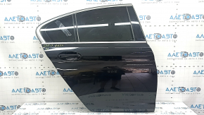 Дверь в сборе задняя правая BMW 5 G30 17-23 черный 668