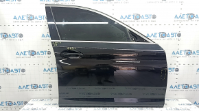 Двері в зборі передня правая BMW 5 G30 17-23 чорний 668, вм'ятина