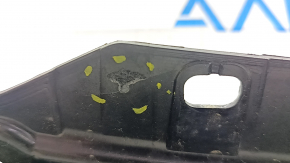 Решетка радиатора grill в сборе BMW 5 G30 17-23 с жалюзи дефлектором радиатора, хром, потрескан хром, трещина, сломано крепление, песок