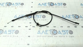 Трос відкриття замку капота Ford Escape MK4 20-26 ззаду, без кронштейна ручки, порваний ущільнювач