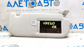 Козырек правый Hyundai Ioniq 5 22-24 без панорамы, серый, без крючка, под чистку