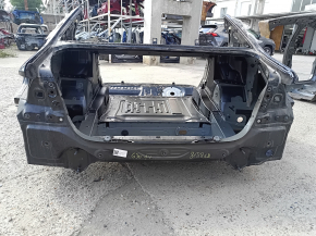Задня панель BMW 5 G30 17-23 2 частини, на кузові, чорна