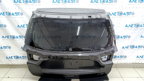 Дверь багажника голая со стеклом Jeep Compass 17-26 графит PAU, тонировка