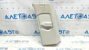 Накладка задньої стійки передня права BMW X7 G07 19-26 Elfenbein-Weiss із заглушкою, надлом кріплення на заглушці, подряпина на заглушці, під чищення