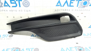 Решітка бампера ліва Jeep Compass 22-26 структура під LED ПТФ, вм'ятина, подряпини