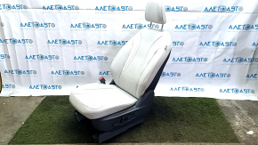 Водительское сидение Ford Mustang Mach-E 21-26 с airbag, электрическое, подогрев, память, кожа серая, с блоком управления