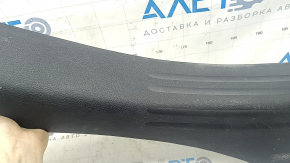Накладка порога задняя левая Jeep Compass 17-26 черная, царапины