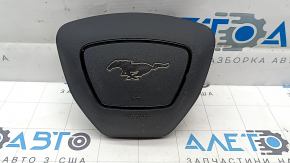 Подушка безпеки airbag у кермо водійська Ford Mustang Mach-E 21-26 чорна з чорною емблемою
