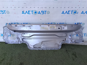 Задняя панель Audi A4 B9 17-20 2 части, высверлено, серебро