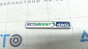 Емблема напис ECOBOOST 4wd двері багажника Ford Escape MK3 13-19