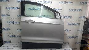 Дверь в сборе передняя правая Ford Escape MK3 13-19 серебро UX, маркировка на стекле, тычки