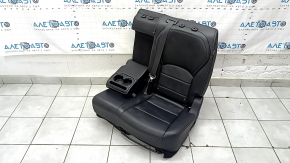 Заднее сидение левое Infiniti QX50 19-21 с Airbag, кожа черная, серая строчка, царапины