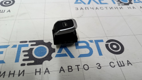 Управление стеклоподъемником задним левым Audi A4 B8 08-16 седан, черная с хром отломаны крепления, тычки