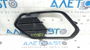 Решетка бампера правая Ford Escape MK3 17-19 рест мат под птф, песок