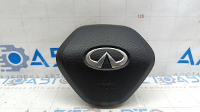 Подушка безопасности airbag в руль водительская Infiniti QX50 19-25 черная