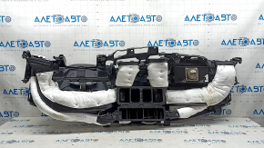 Торпедо передняя панель с AIRBAG Hyundai Sonata 20-23 серая, царапины