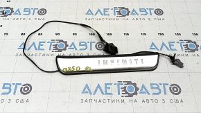 Накладка порога наружная задняя левая Infiniti QX50 22-22 хром с подсветкой, царапины