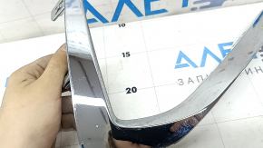Молдинг переднего бампера правый Hyundai Sonata 20-22 SE хром, песок