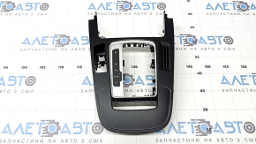 Накладка шифтера Audi Q5 8R 09-17 чорна, подряпини