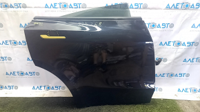 Двері в зборі задня права Tesla Model Y 21-25 чорний PBSB, подряпини, золотиста плівка на ручці