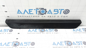 Накладка порога зовнішня передня ліва Audi Q5 8R 09-17 чорна, подряпини