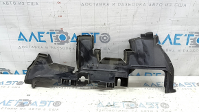 Дефлектор радіатора лівий Audi Q5 8R 13-17 2.0T, hybrid надриви