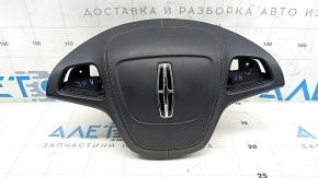Подушка безпеки airbag в кермо водійська Lincoln MKZ 17-20 чорна, подряпини