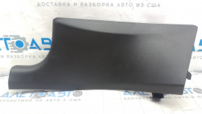 Накладка порога задня ліва Tesla Model Y 20-25 черн, тип 2, подряпини