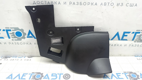 Накладка передней панели нижняя пространства ног водителя Tesla Model Y 20-25 черная, царапины