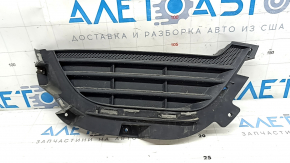 Решітка переднього бампера права Lincoln MKZ 17-20 2.0, hybrid пісок, пом'яті кріплення