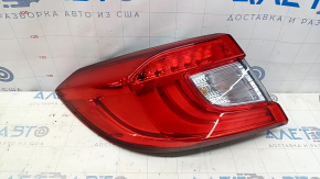 Ліхтар зовнішній крило лівий Honda Accord 18-20 hybrid, подряпини