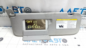Козирок лівий Tesla Model Y 20-25 сірий, без гачка, під хімчистку