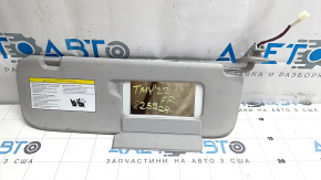 Козирок правий Tesla Model Y 20-25 сірий, без гачка, під хімчистку