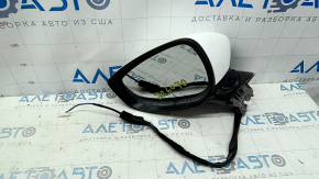 Дзеркало бічне ліве в зборі Mazda CX-30 20-23 3 піна, підігрів, біле, надламано, подряпина