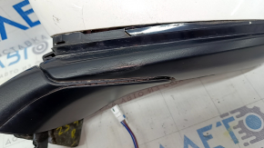 Зеркало боковое левое в сборе Mazda CX-30 20-25 3 пина, подогрев, белое, надломано, царапина