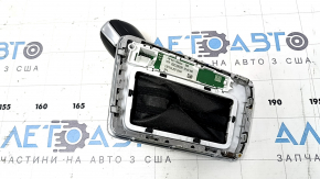 Ручка АКПП с накладкой шифтера VW Jetta 19-21 кожа черная, царапины