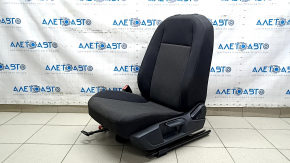 Водительское сидение VW Jetta 19-21 без airbag, механич, ткань черное, под чистку