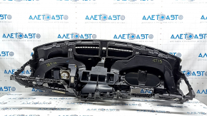 Торпедо передняя панель с AIRBAG VW Jetta 19-26 черная, царапины