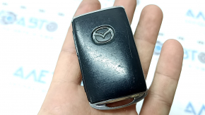 Ключ smart Mazda CX-30 20-23 3 кнопки, царапины, тычки, полез хром