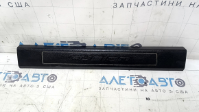 Накладка порога передня права Ford Fusion mk5 17-20 чорна, подряпини