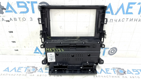Панель управления радио Ford Fusion mk5 13-20 SYNC 2 царапины, полезла краска