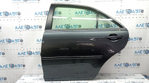 Дверь в сборе задняя левая Toyota Camry v40 графит 1G3, тычки, царапина на молдинге