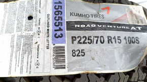 Шина R15 225/70 KUMHO ROAD VENTURE AT 100S 2009 всесезонная 10мм