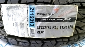 Шина R16 225/75 KUMHO ROAD VENTURE SAT KL61 2011 всесезонная 11мм
